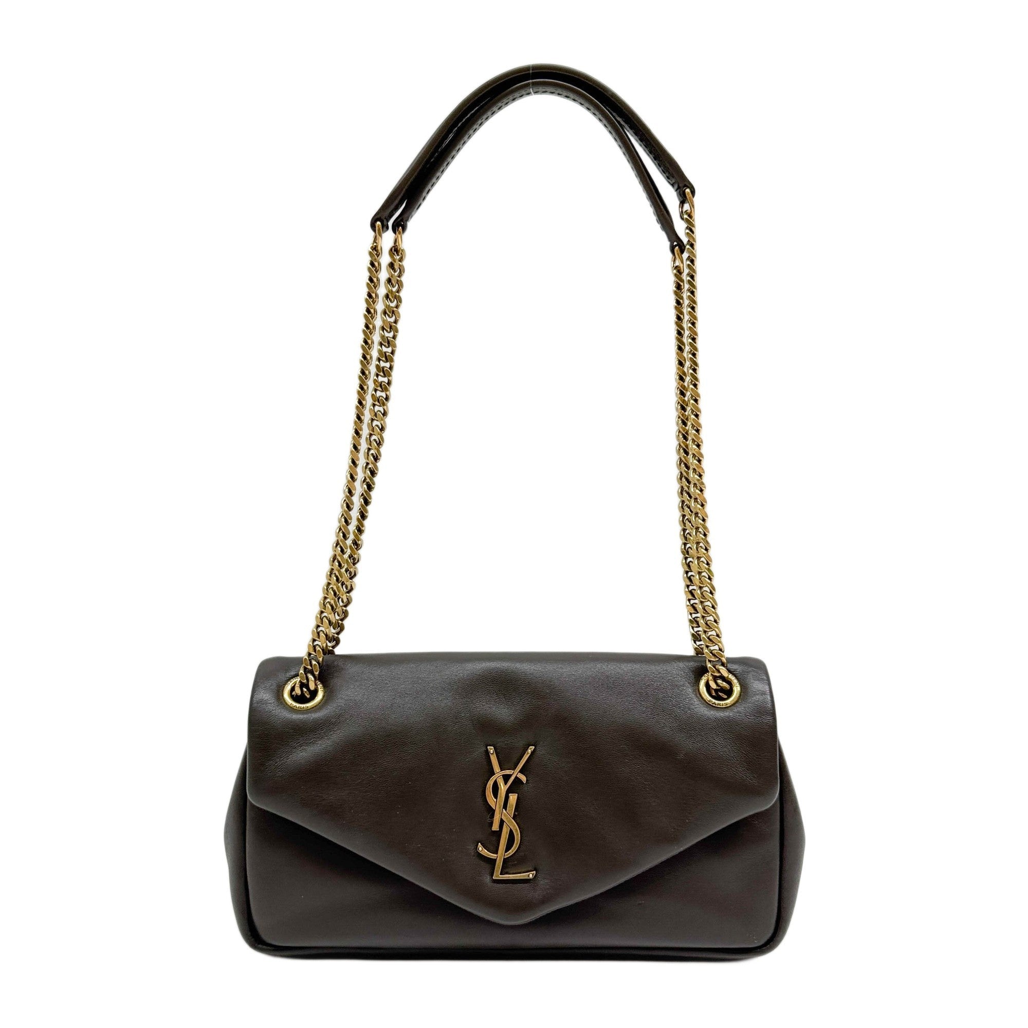 Calypso Light Musk Green Leather Shoulder Bag