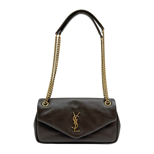 Calypso Light Musk Green Leather Shoulder Bag