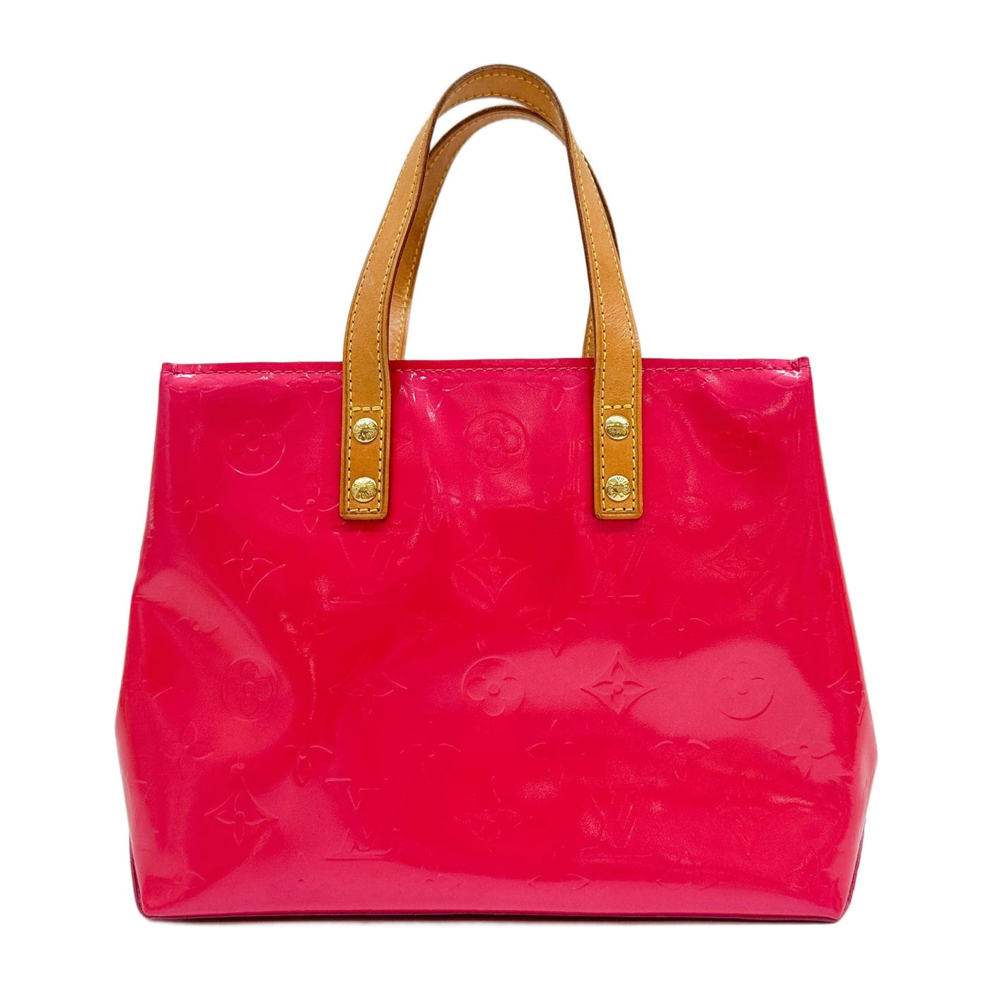 Reade Pink Monogram Canvas Tote Bag