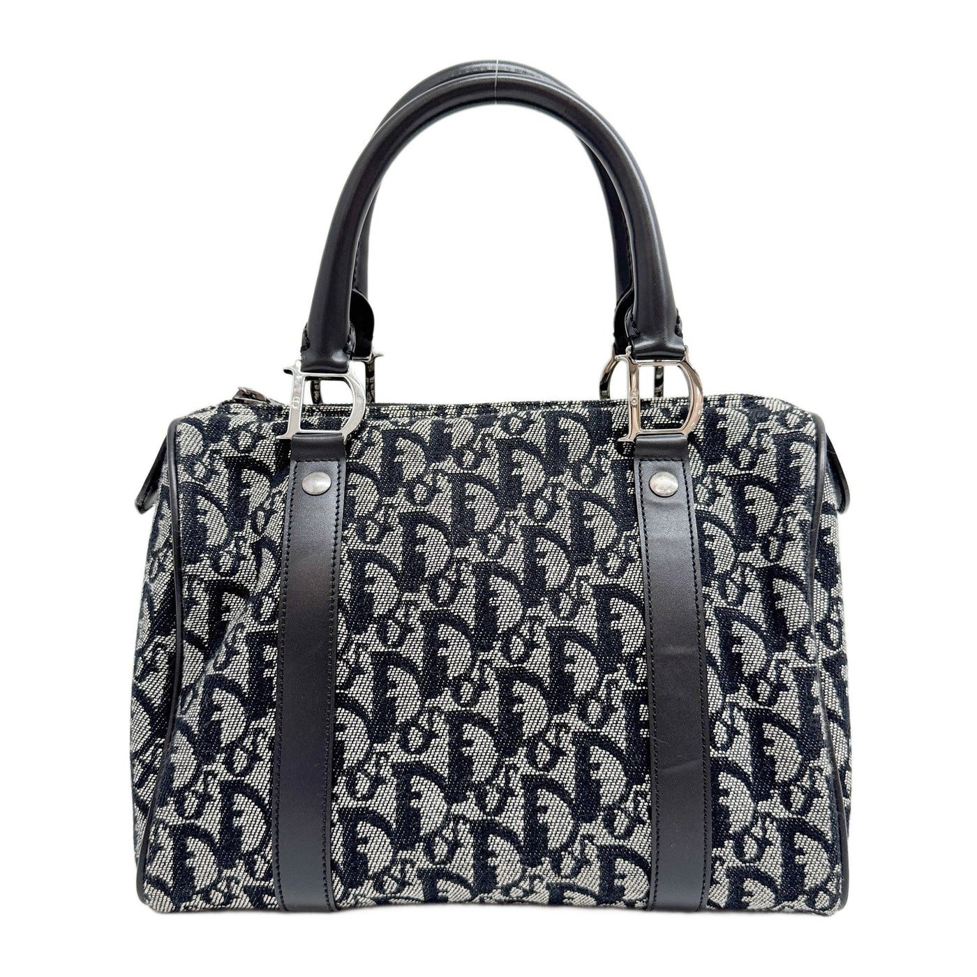 Boston Black Trotter Canvas Hand Bag