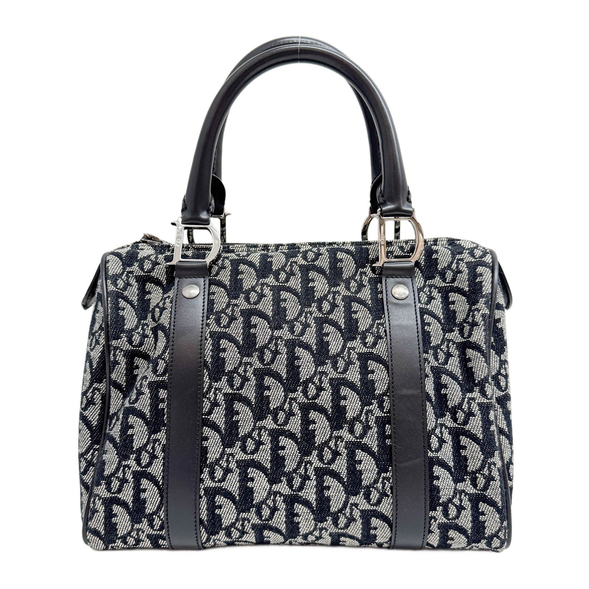 Boston Black Trotter Canvas Hand Bag