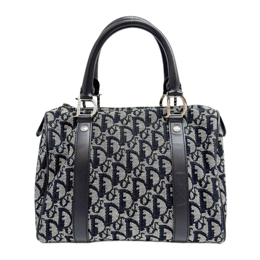 Boston Black Trotter Canvas Hand Bag