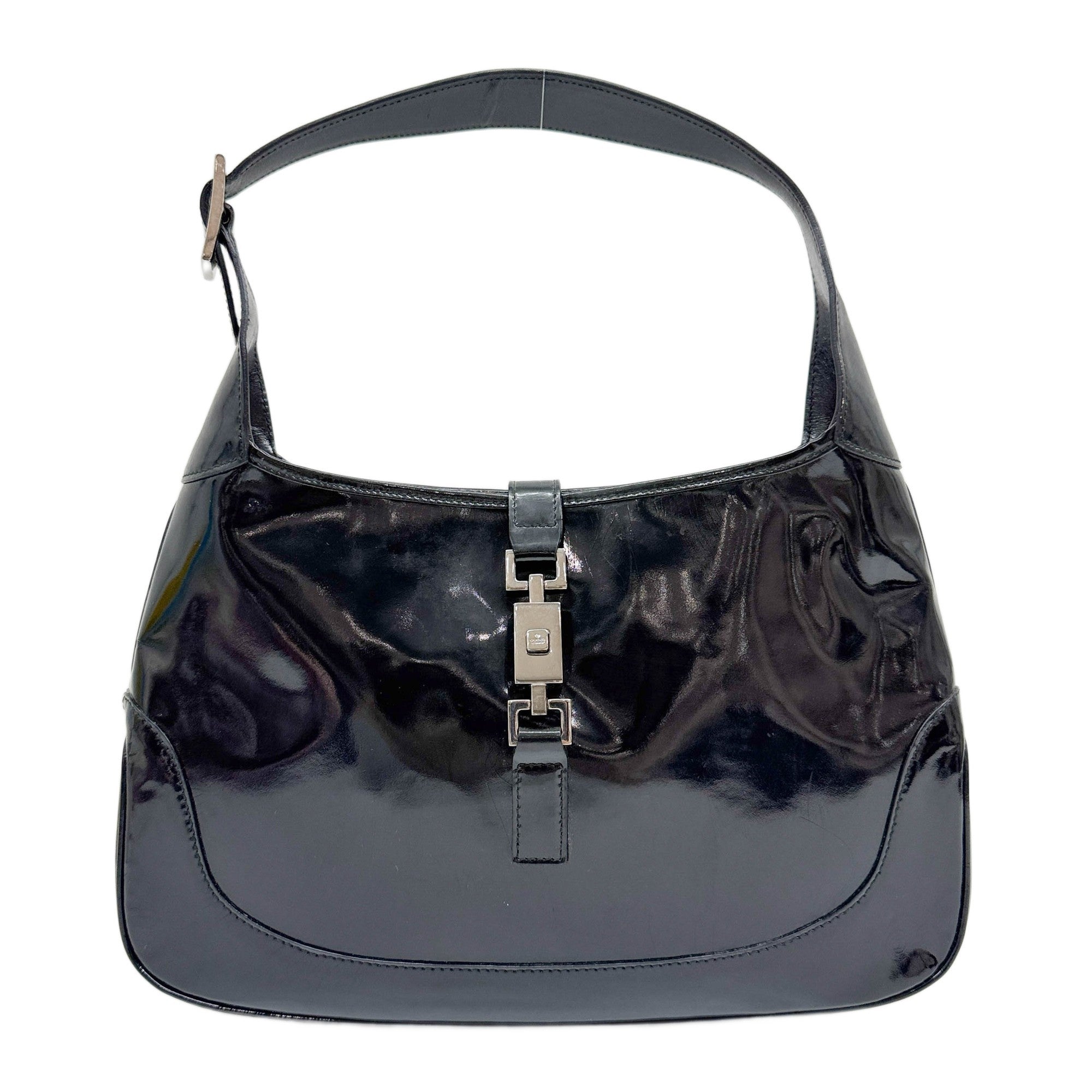 Jackie 1961 Black Leather Shoulder Bag