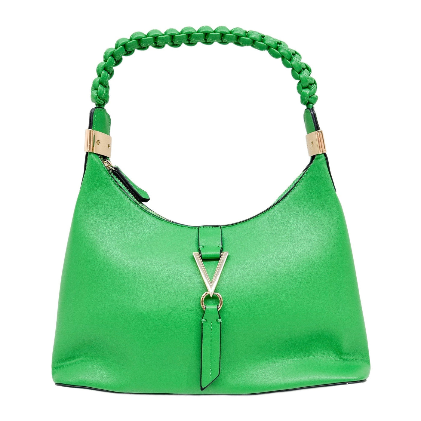 Miranda Green Leather Shoulder Bag