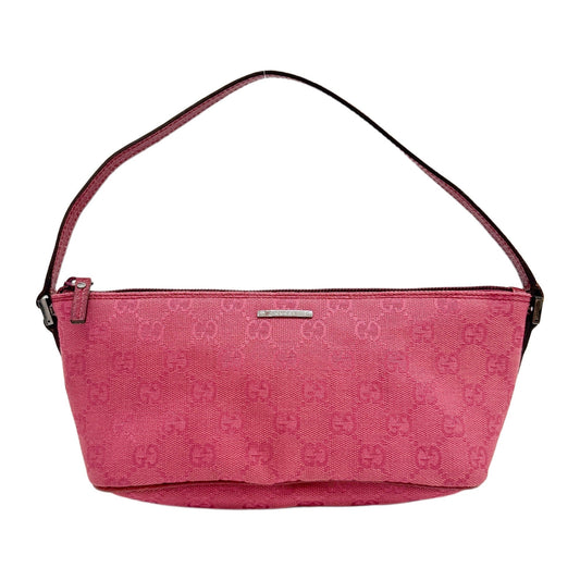 Boat Pink GG Canvas Hand Bag