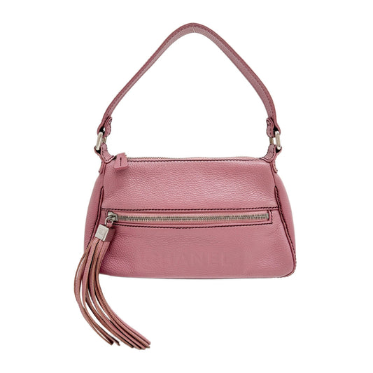 LAX Tassel Bowler 2002-2003 Pink Leather Shoulder Bag