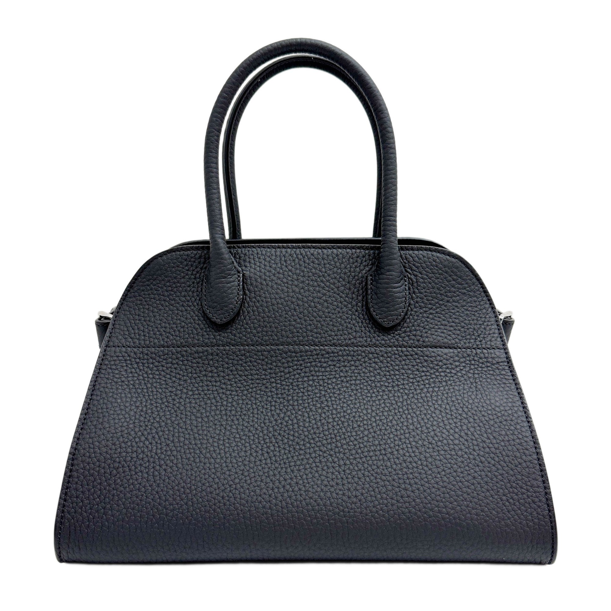 Margaux 10 Black Leather Two Way Bag