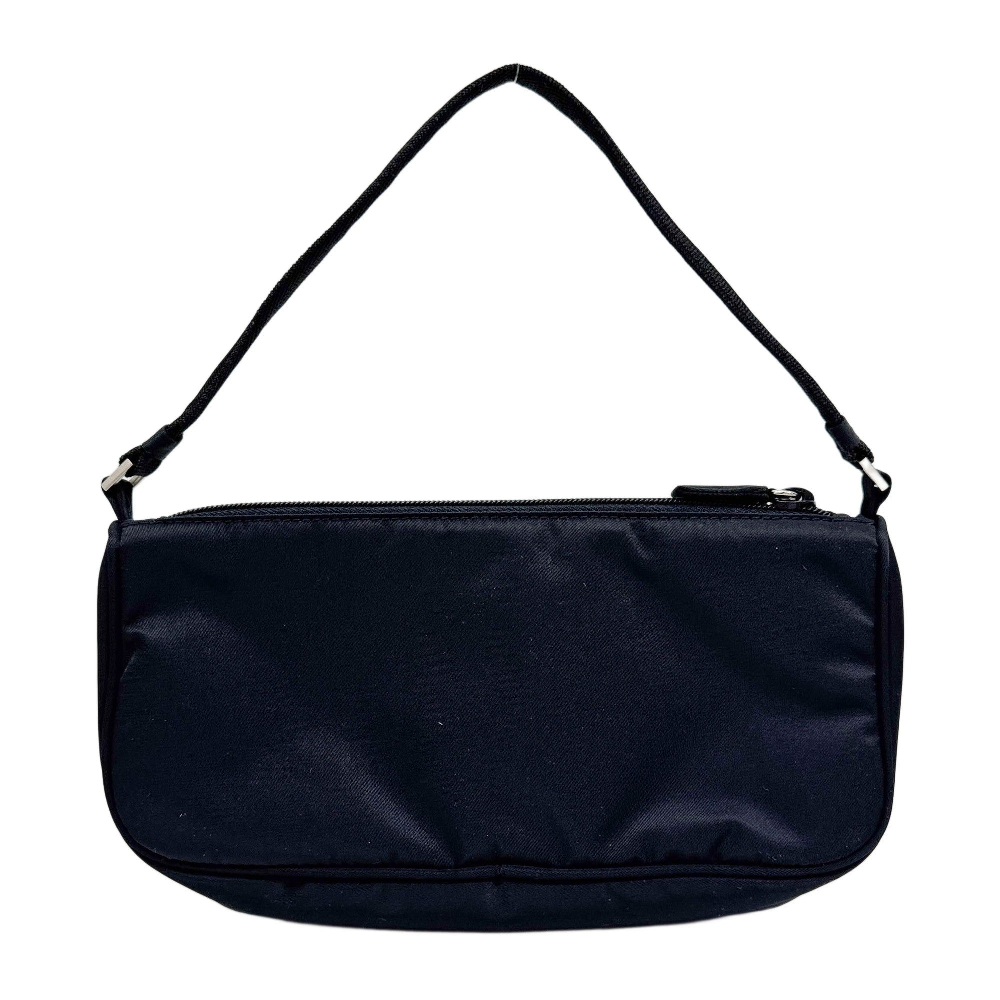 PRADA Tessuto Black Nylon Accessory Pouch – HIVE PRELOVED