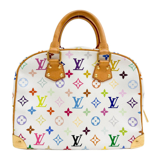 LV x Takashi Murakami Trouville Multicolor Monogram Canvas Handbag