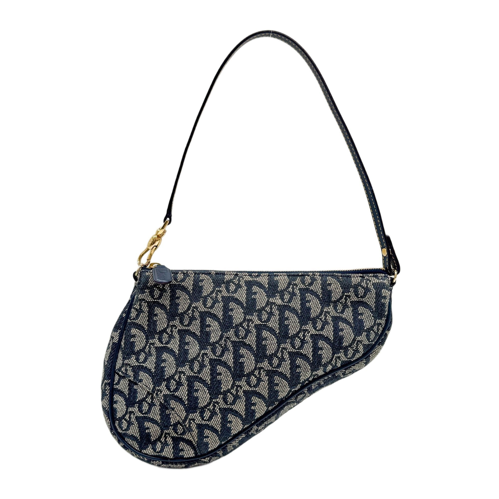 Mini Saddle Blue Trotter Canvas Shoulder Bag