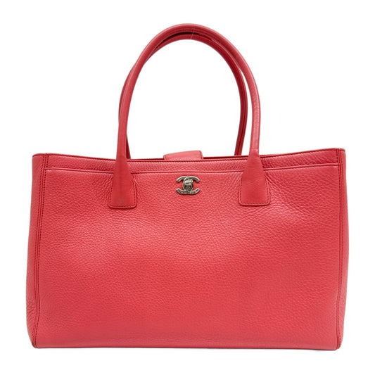 Executive 2014 Cerf Pink Leather Two Way Tote Bag
