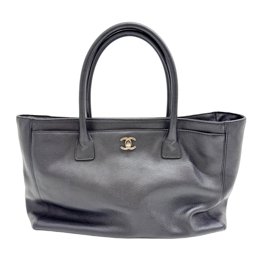 Executive 2000-2002 Cerf Black Leather Tote Bag
