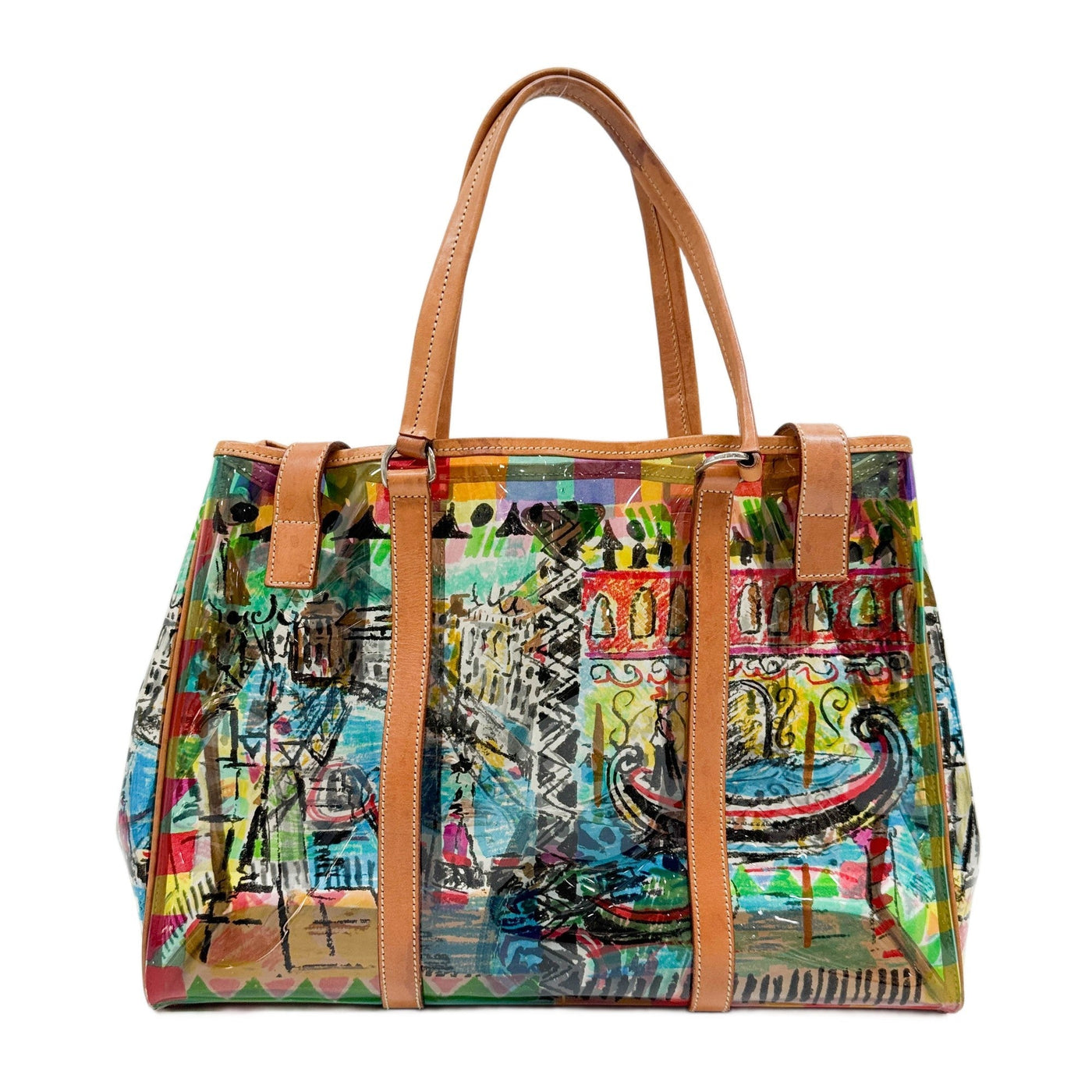 Plex Transparent St. Venezia Vinyl Tote Bag