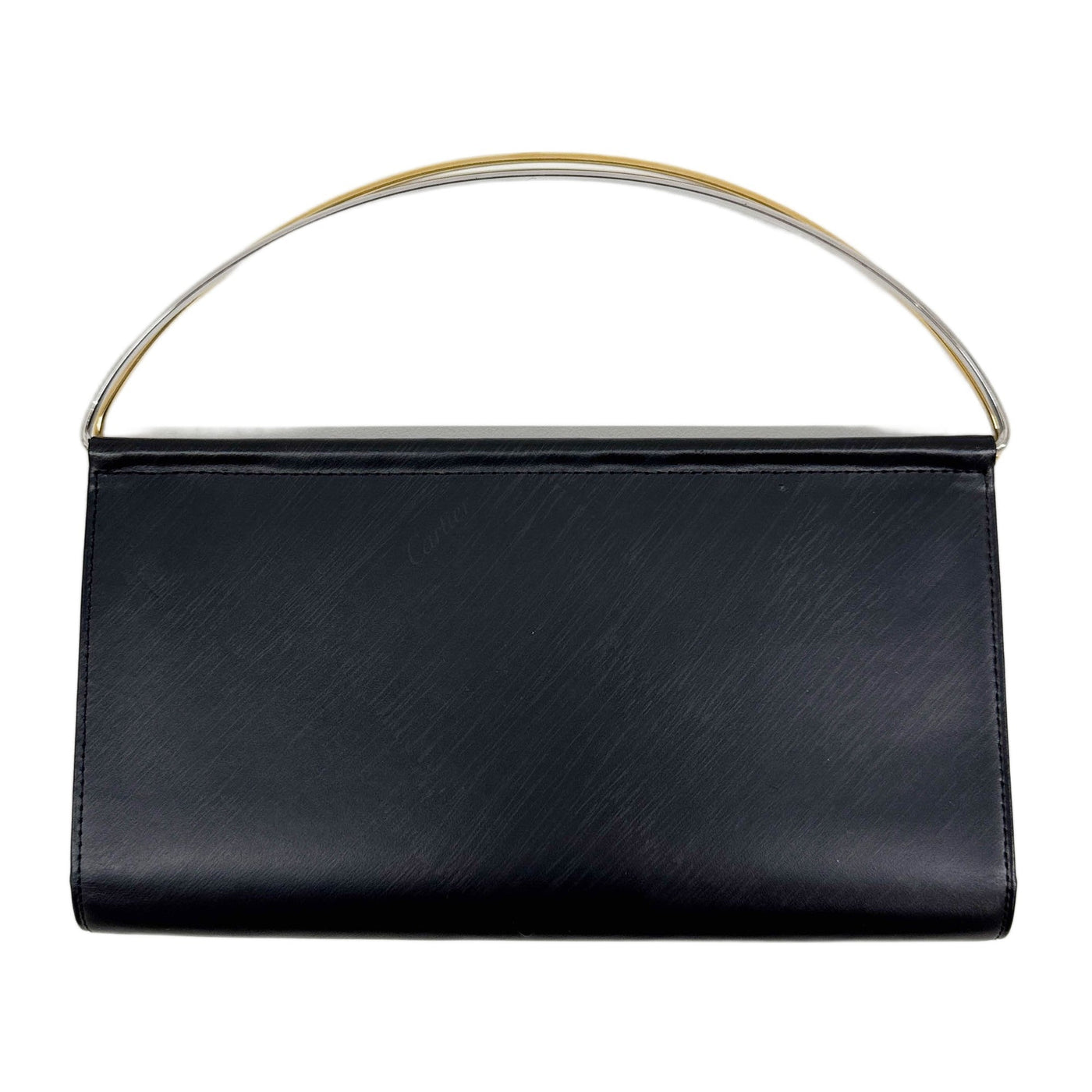 Long Black Leather Wallet