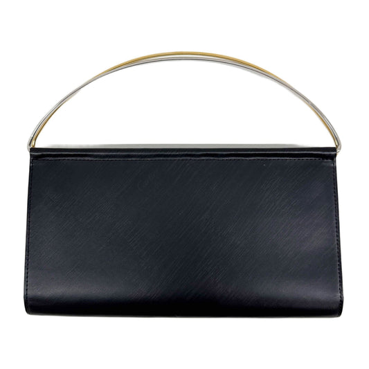 Long Black Leather Wallet