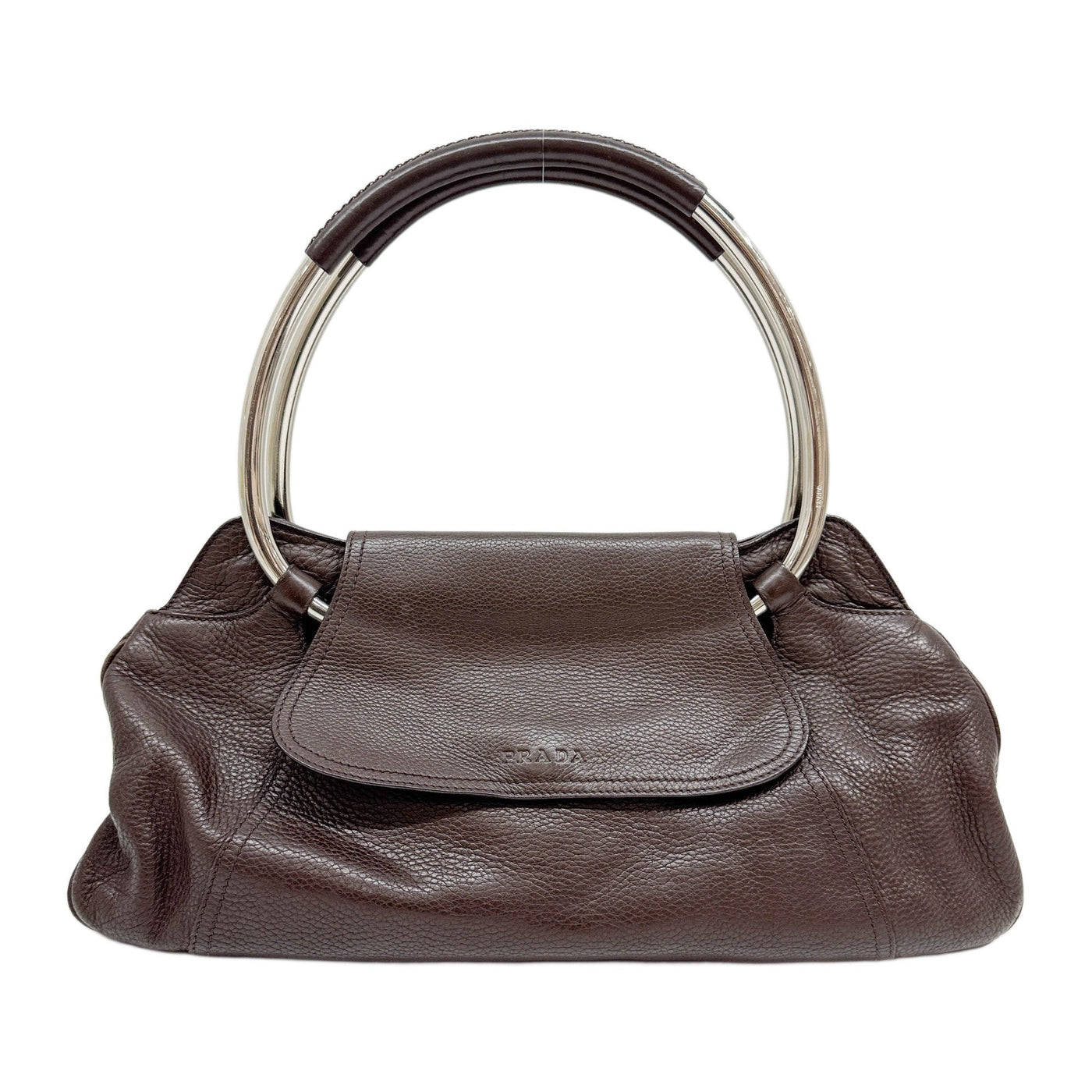 Brown Leather Shoulder Bag