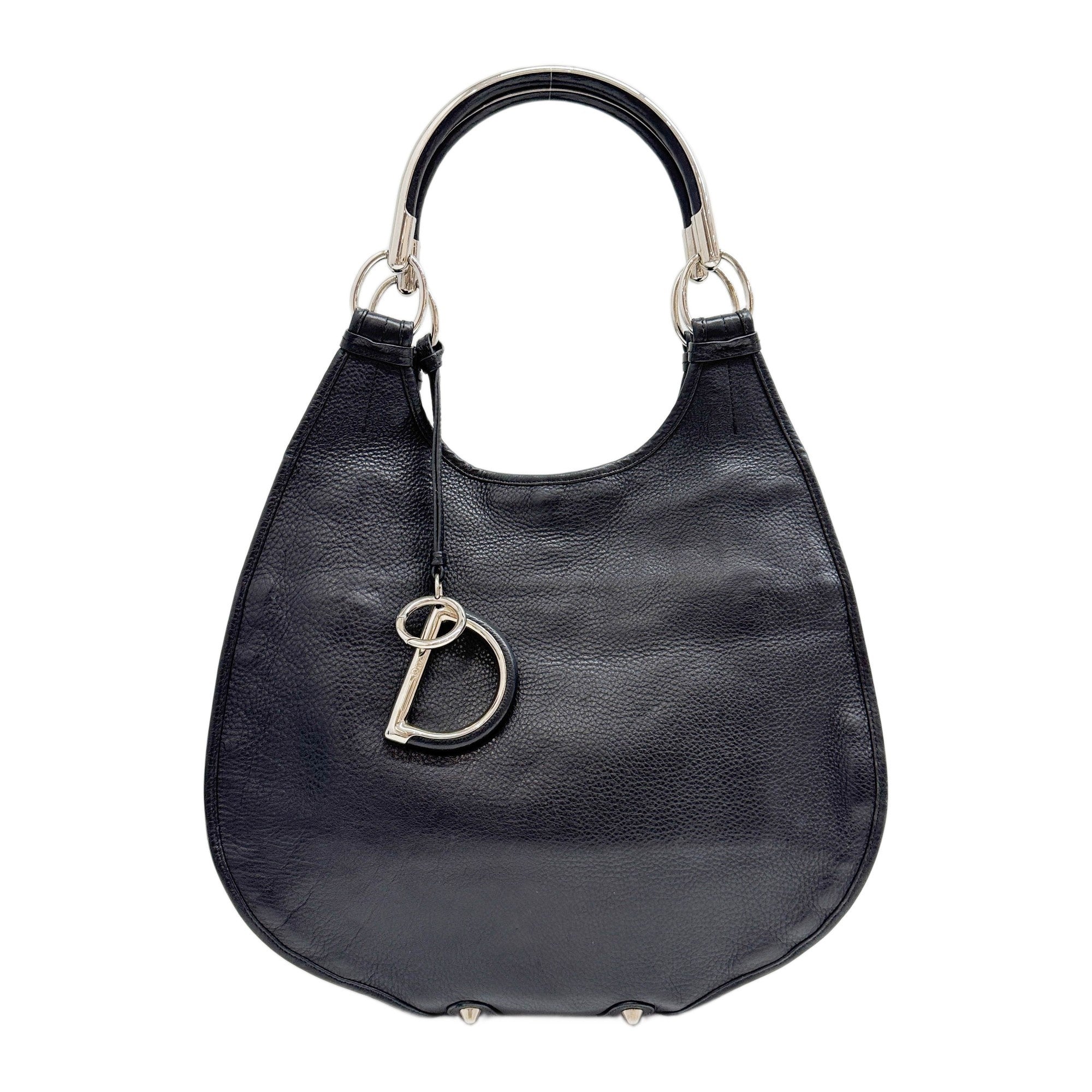 61 Black Leather Shoulder Bag