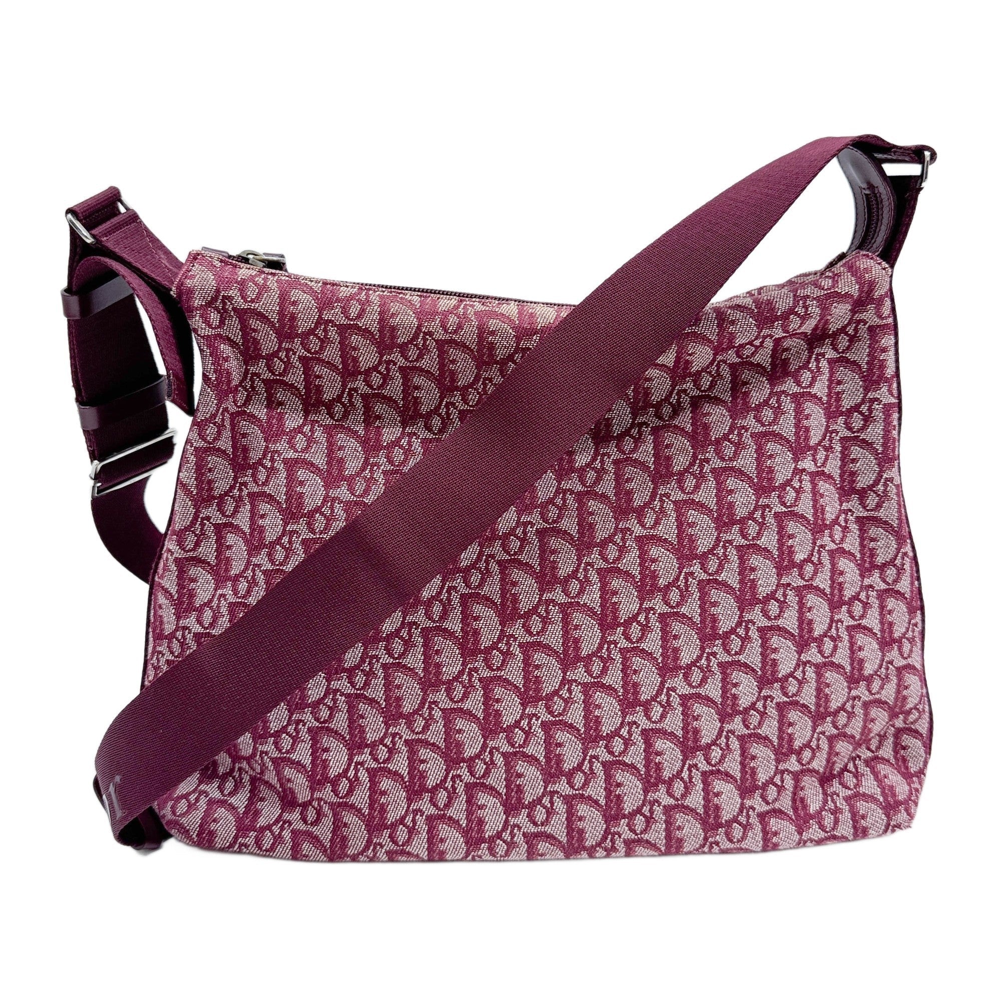 Red Trotter Canvas Crossbody Bag
