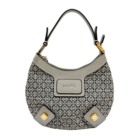 New Road Silver Shoulder Bag