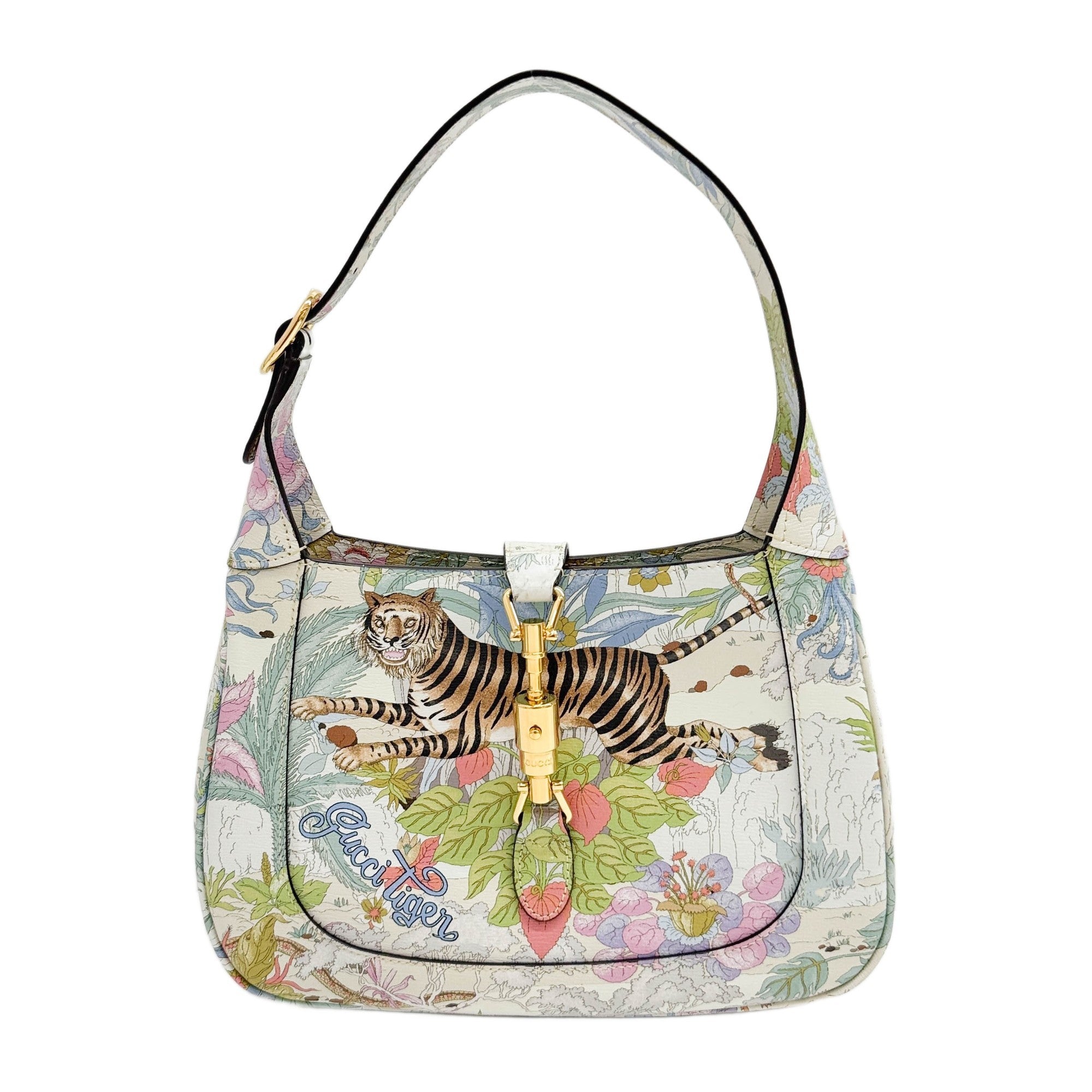 Jackie 1961 New Shanghai Multicolor Leather Shoulder Bag