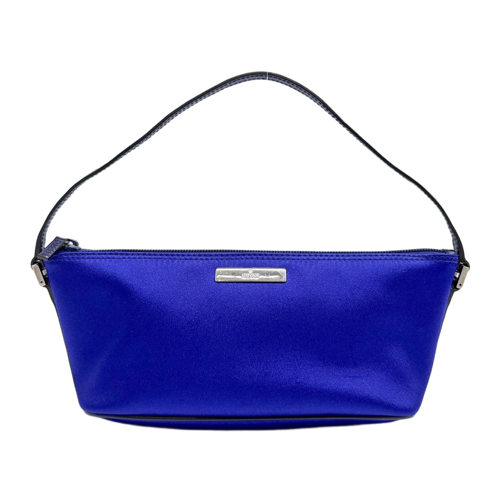 Boat Blue Satin Hand Bag