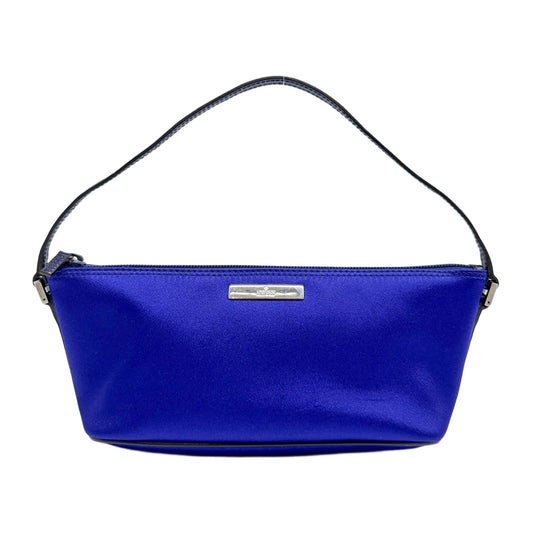 Boat Blue Satin Hand Bag