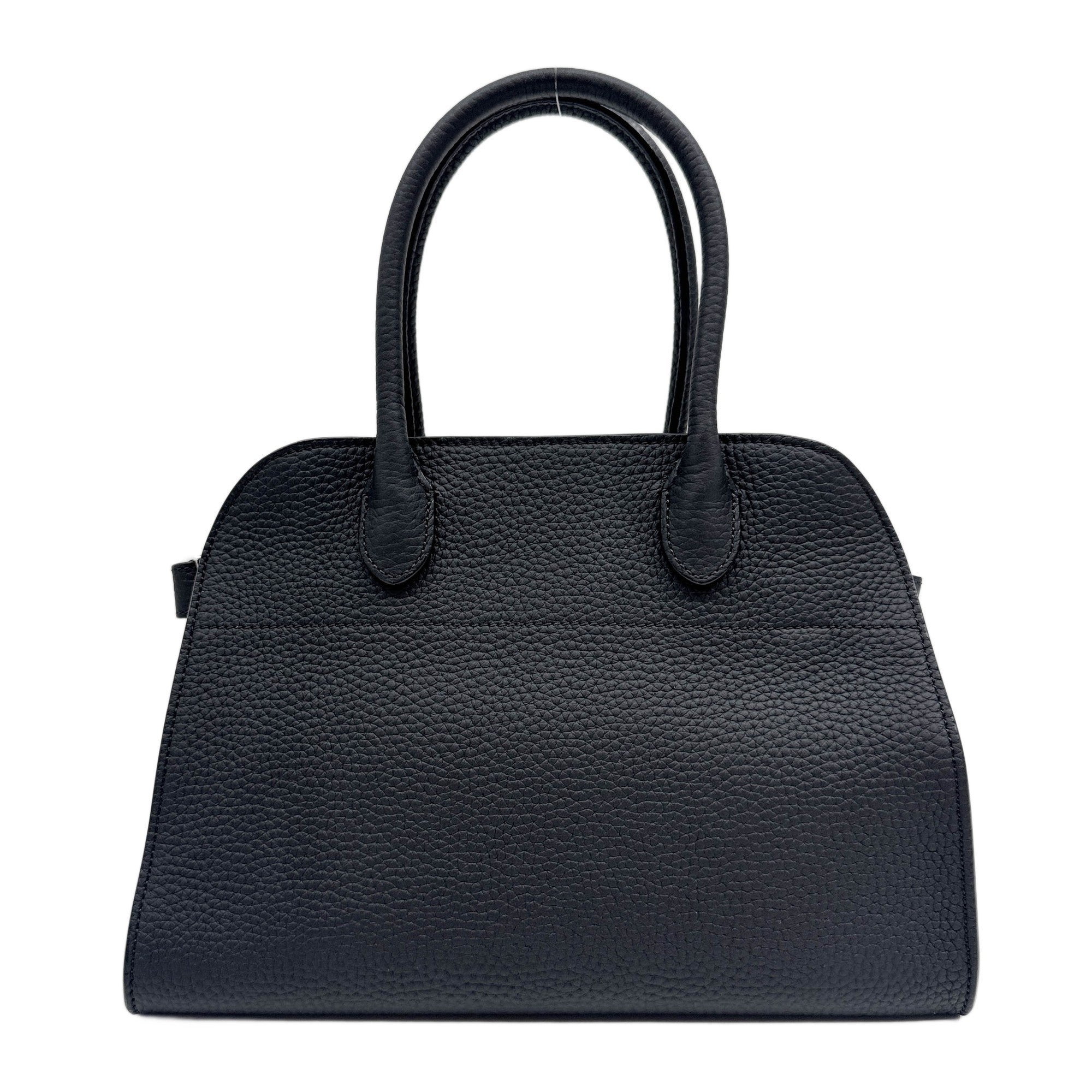Margaux Black Leather Two Way Bag