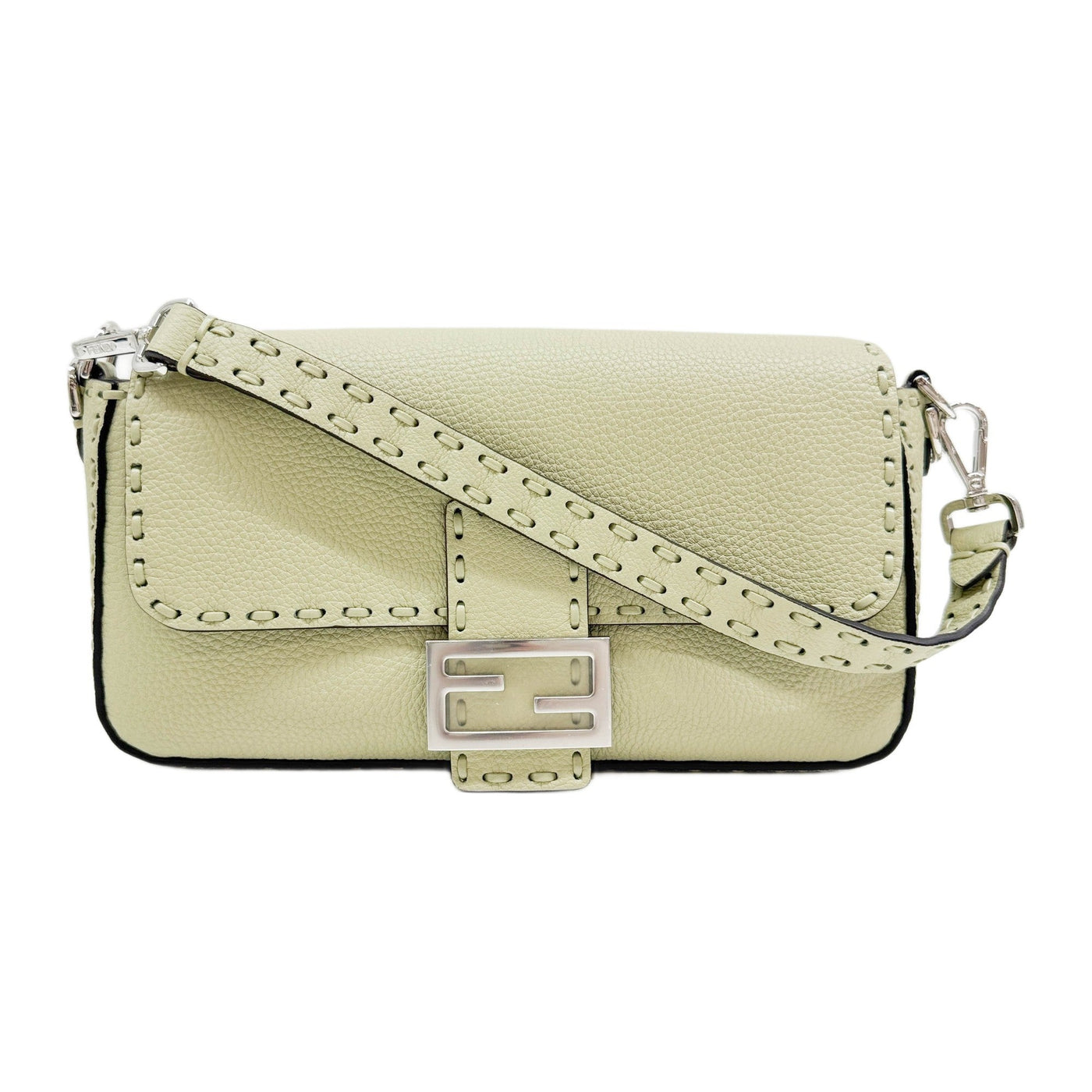 Baguette Selleria Sage Green Two Way Bag