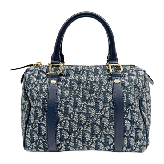 Boston Blue Trotter Canvas Hand Bag