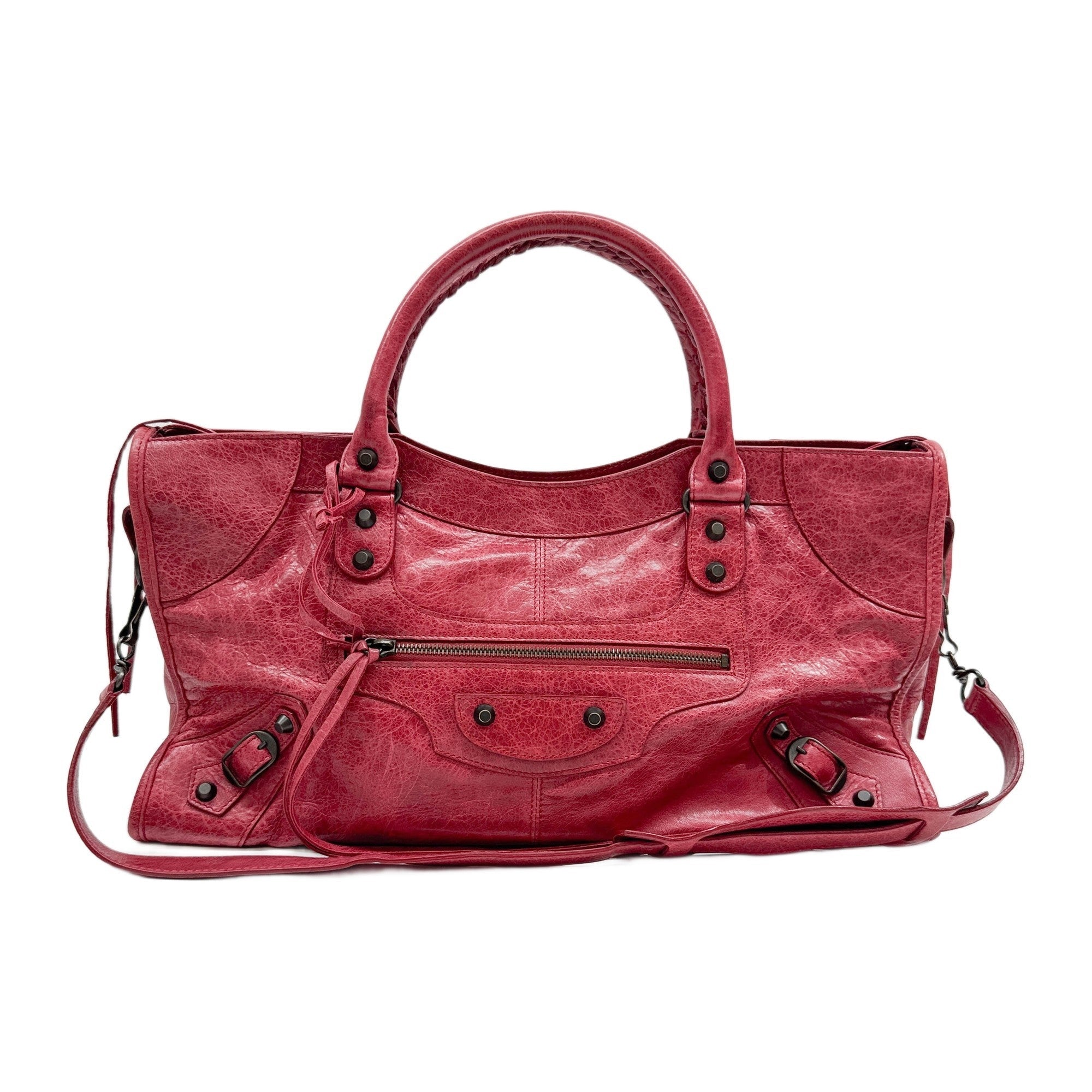Part Time Read Leather Two Way Bag