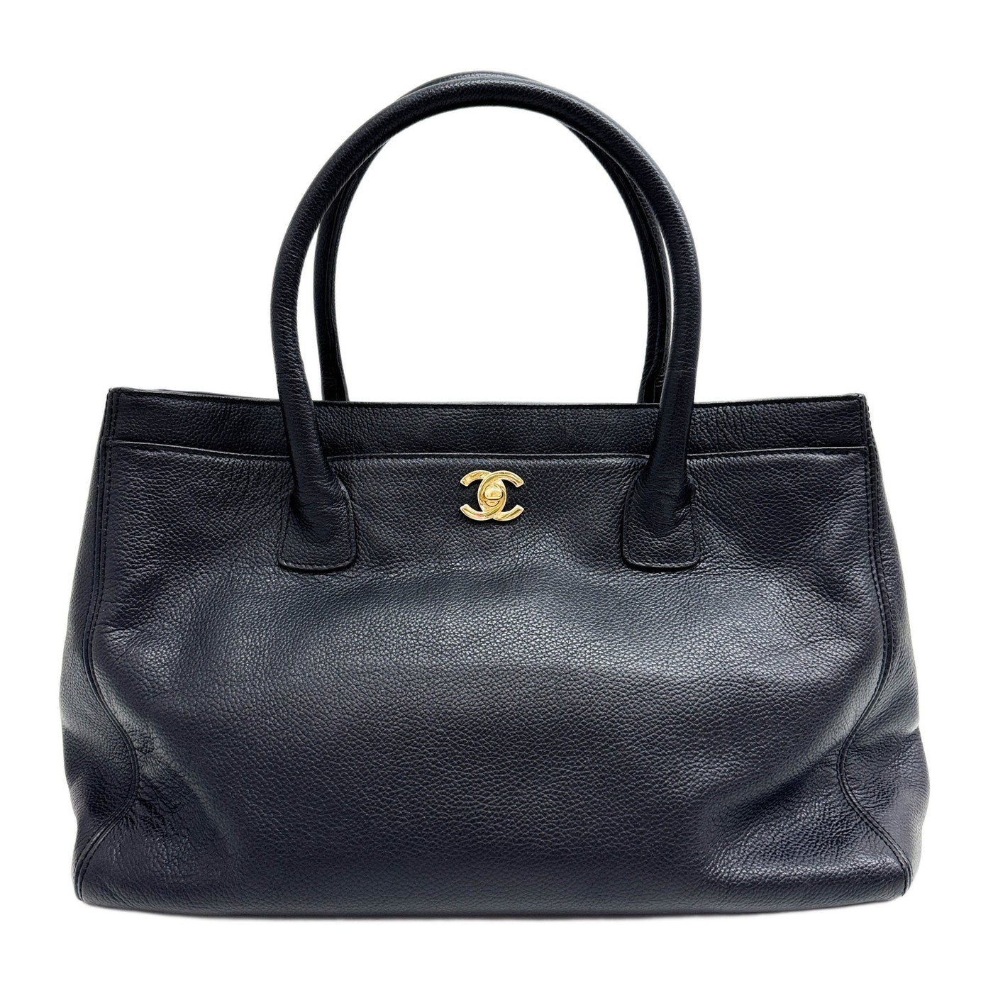 Executive 2004-2005 Black Leather Tote Bag