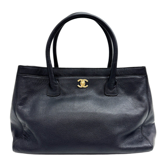 Executive 2004-2005 Black Leather Tote Bag