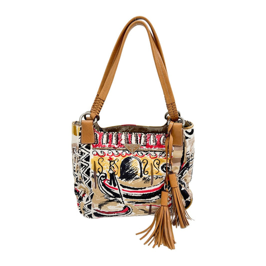 Tessuto Multicolour Venezia Nylon Shoulder Bag