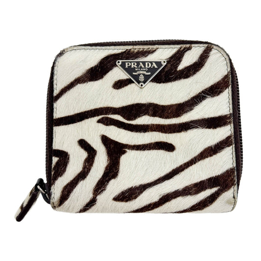 Brown Zebra Print Wallet