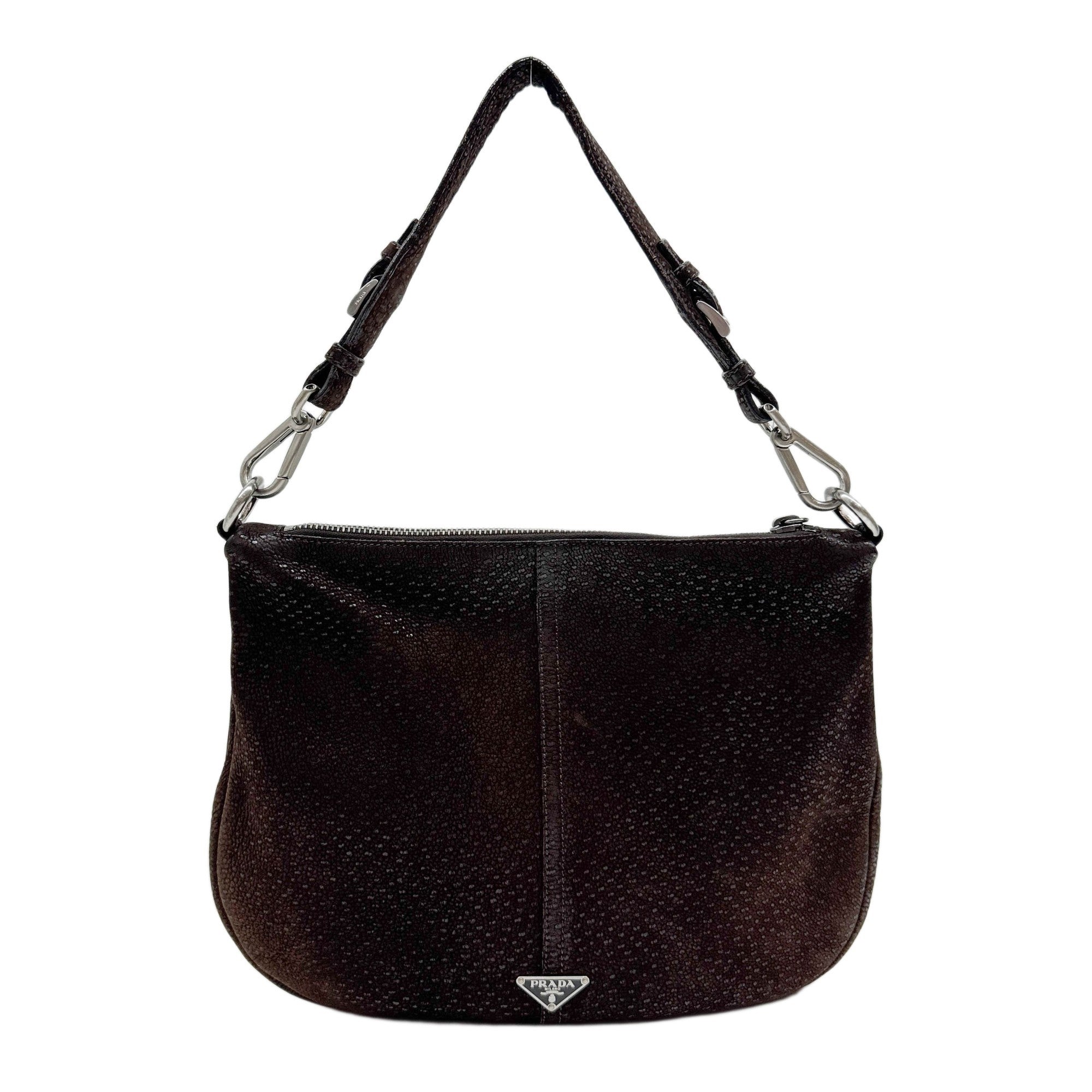 Brown Leather Shoulder Bag