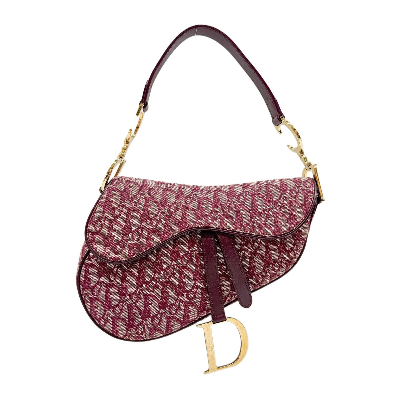 Saddle Red Trotter Canvas Shoulder Bag