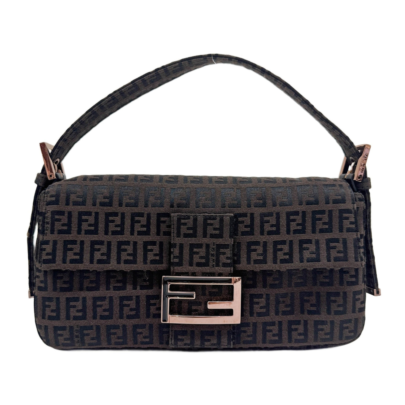 Baguette Zucchino Dark Brown Shoulder Bag