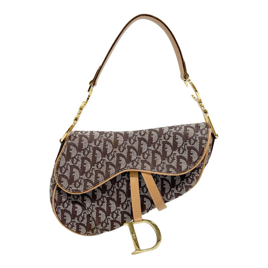 Saddle Brown Trotter Canvas Shoulder Bag
