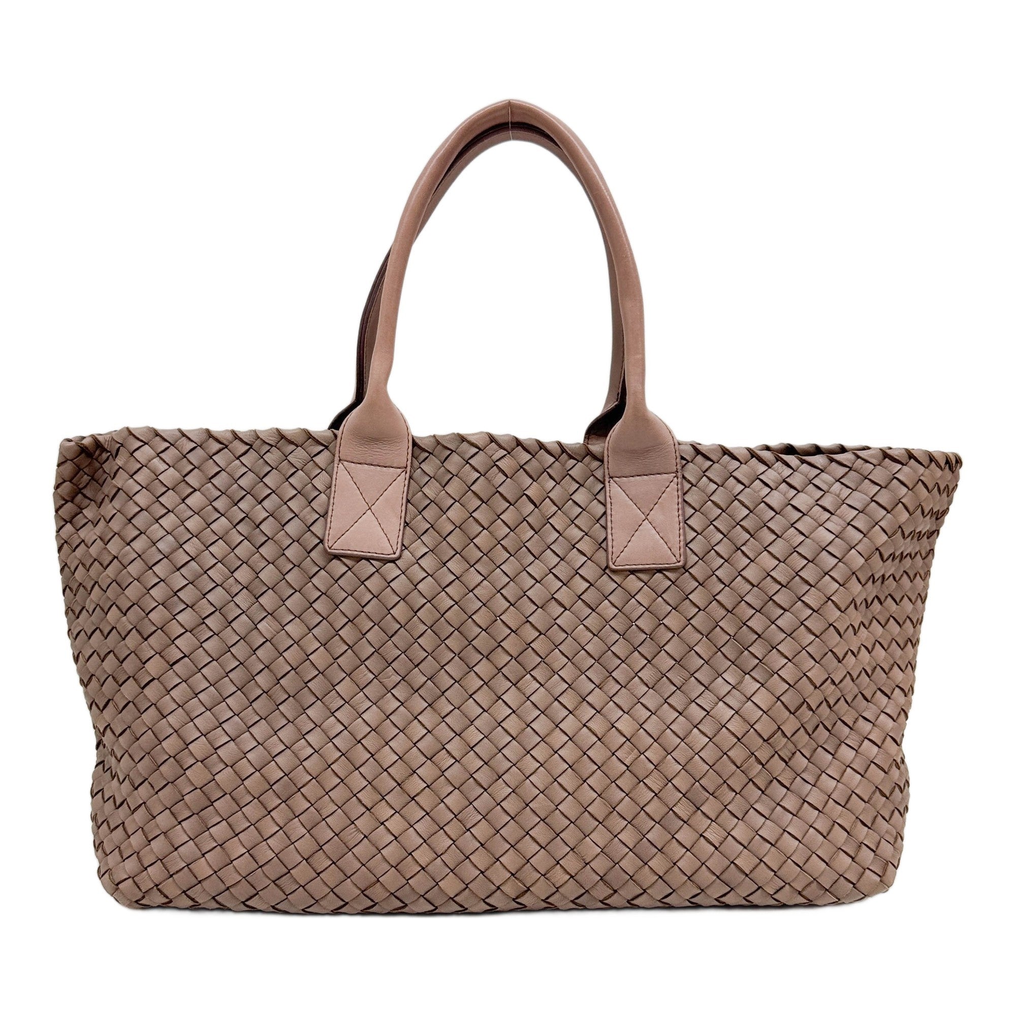 Cabat Intrecciato Mauve Pink Tote Bag
