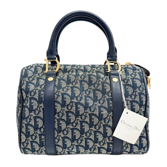 Bowling/Boston Blue Trotter Canvas Hand Bag