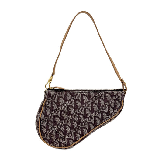 Saddle Pouch Brown Trotter Canvas Handle Bag