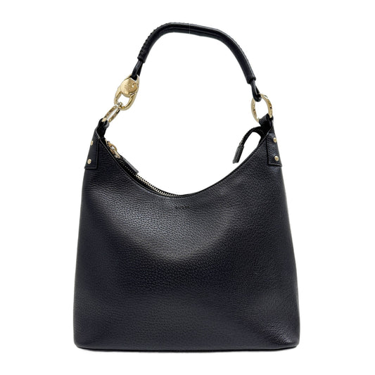Black Leather Shoulder Bag