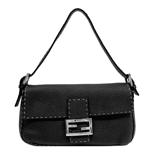 Baguette Selleria Brown Leather Shoulder Bag