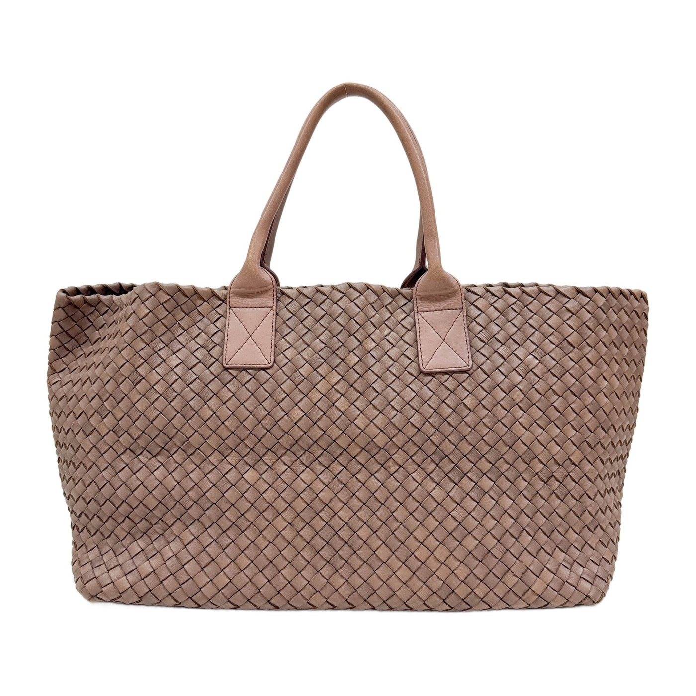 Cabat Intrecciato Mauve Pink Tote Bag