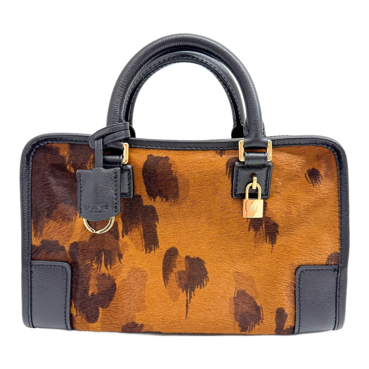 Amazona Animal Print Handle Bag