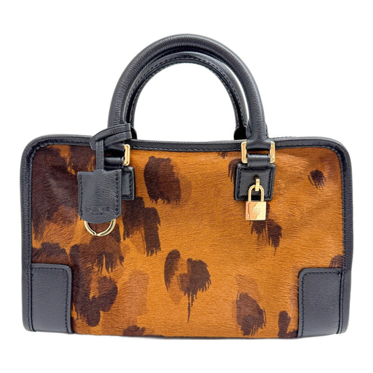 Amazona Animal Print Handle Bag