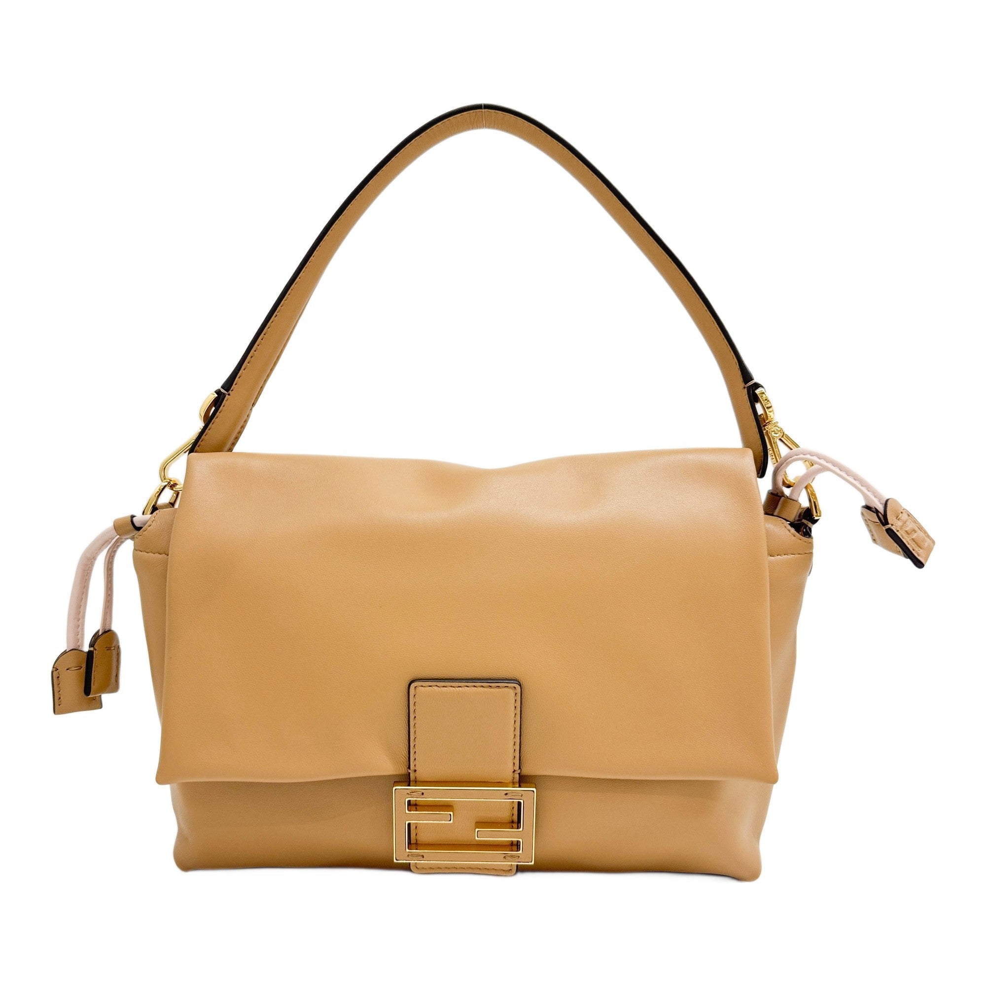Mamma Baguette Caramel Brown Shoulder Bag