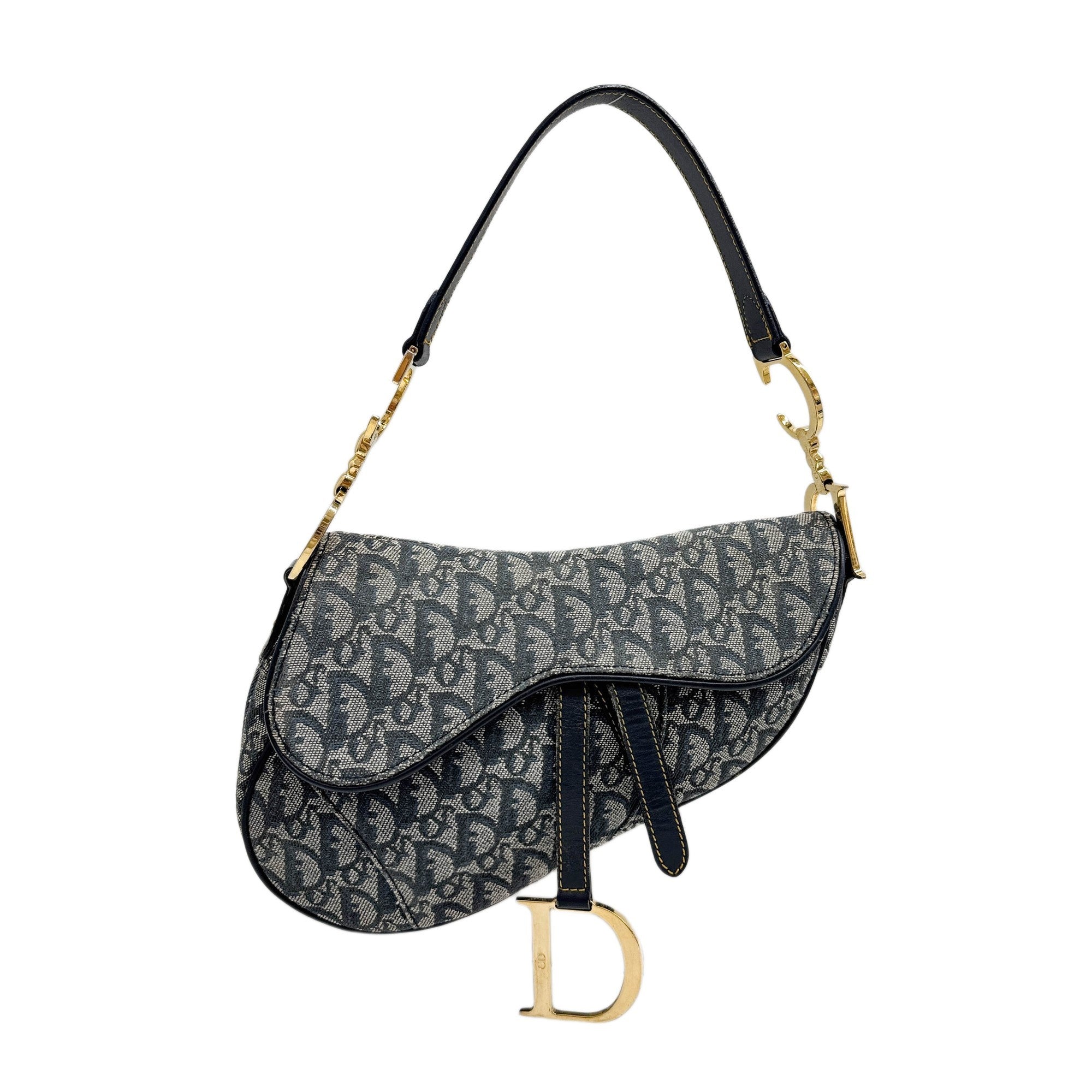 Saddle Blue Trotter Shoulder Bag