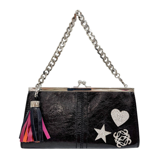 Crystal Anagram Chain Purse