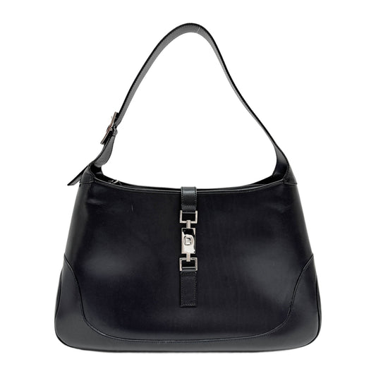 Large Jackie 1961 Black Leather Shoulder Bag